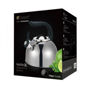 3 L Dark Metal Tea Kettle - Image 3