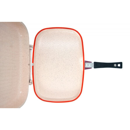 Dobbeltsidet Grillpande - 36 cm – Premium - Image 4